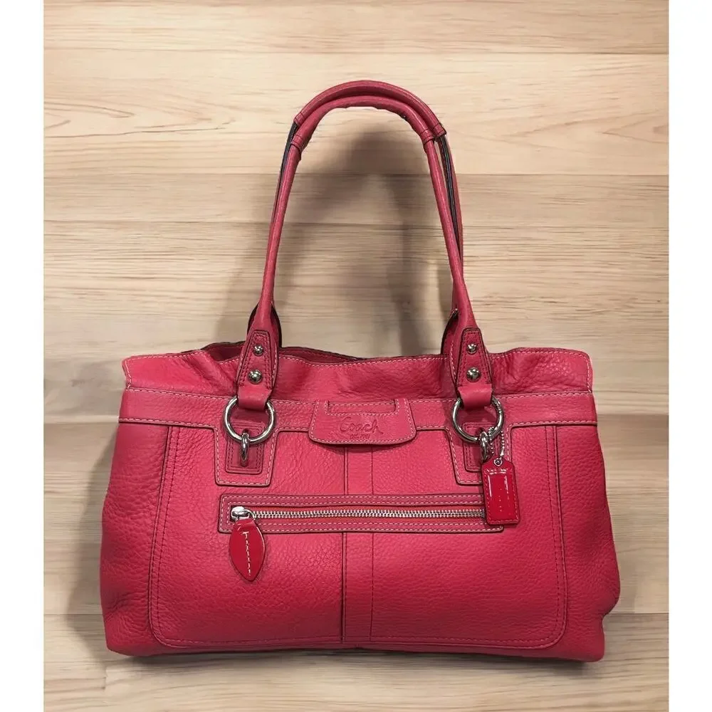 Y2K Coach 13160 Penelope Pebble Leather Satchel Bag